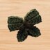 Crochet bow.