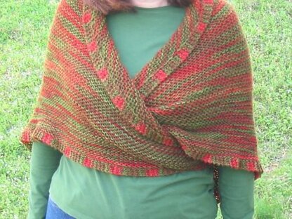 Simple Colorplay Shawl