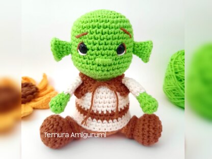 Häkelanleitung Shrek Amigurumi Deutsch