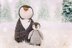 Penguin Crochet Buddy & Bonus Newborn Outfit